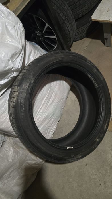 Диск с резинами на BMW