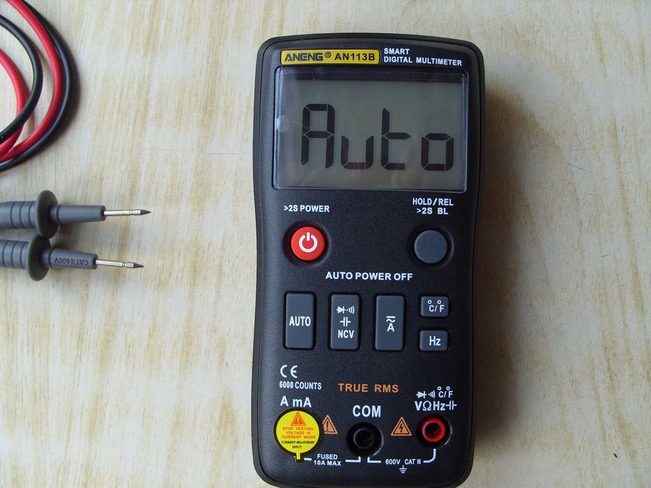 Професионален автоматичен мултиметър ANENG AN113B. TRUE RMS