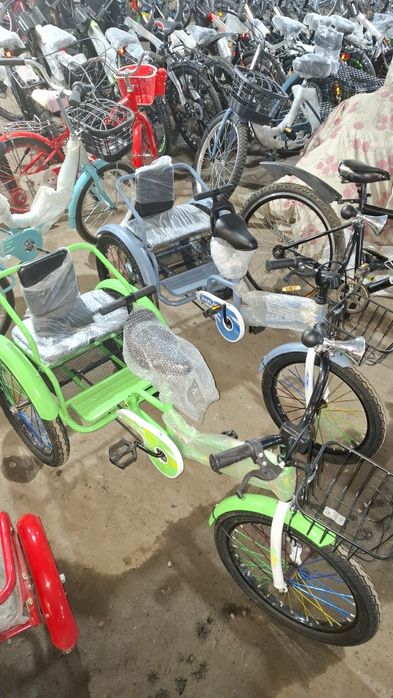 Treh kolesniy velosipedi pradayu