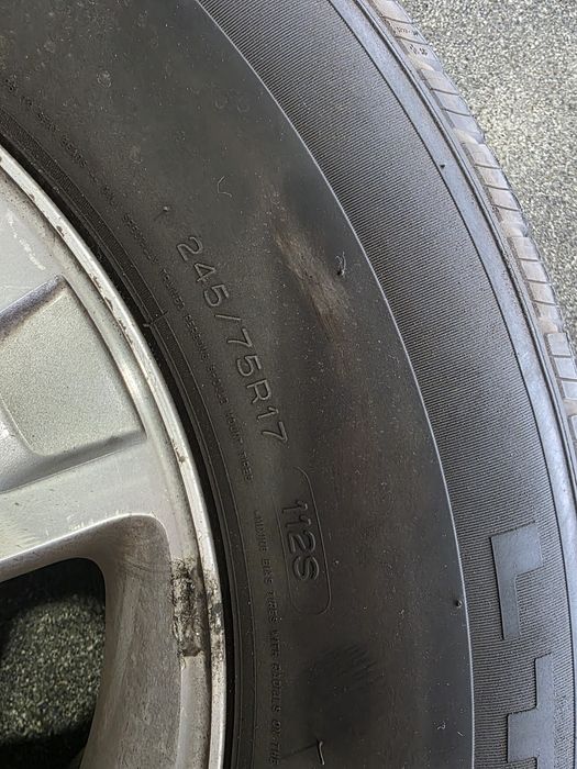 Шины michelin 245.75.R17 продам