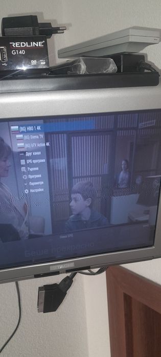 Тв андроид BOX oтворен с Бг програми и др.