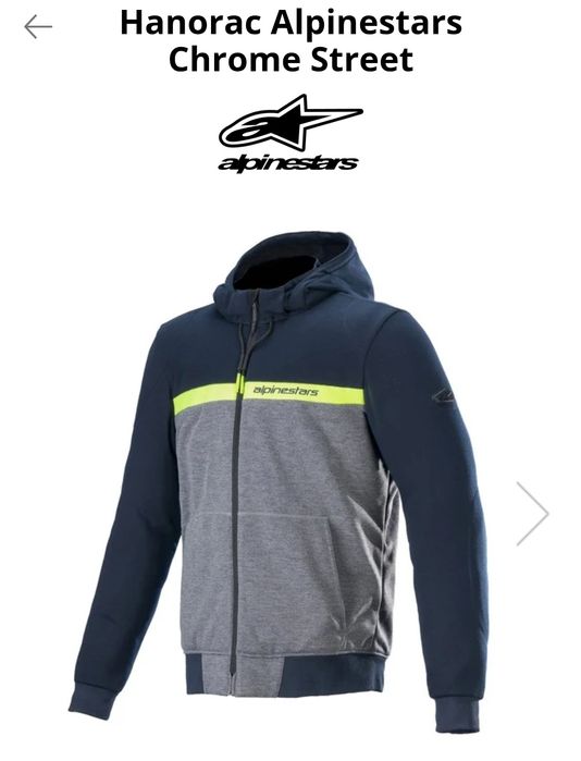 Hanorac / geaca moto Alpinestars, ca noua, marimea L