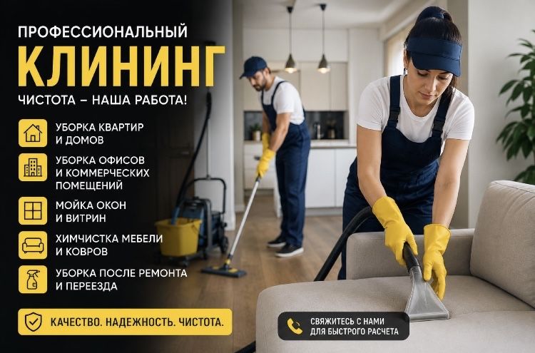 Уборка домов и коттеджей