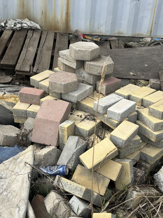 Продается брусчатка ромбик БУ