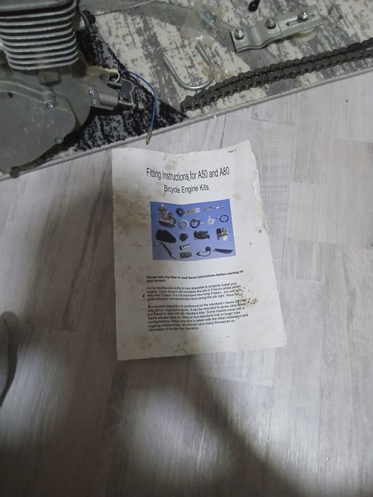 Vand motor  bicicleta 80cc