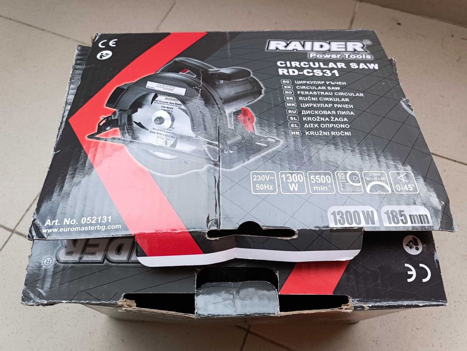 Циркуляр Raider RD CS31, като НОВ