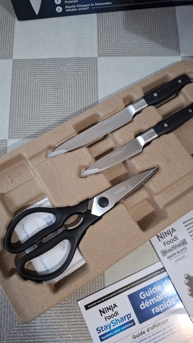 Ninja Foodi StaySharp Блок с ножове 6 части