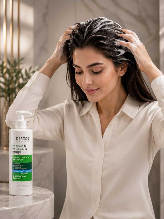 Vichy Dercos Anti-Dandruff Shampun,Kepek va qichishishga qarshi