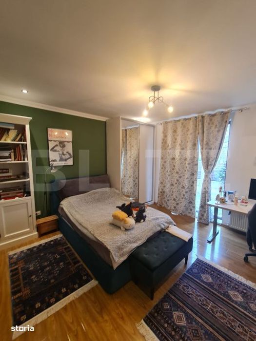 Casa individuala, un singur nivel, 135 mp, 500 mp de teren, acces rest