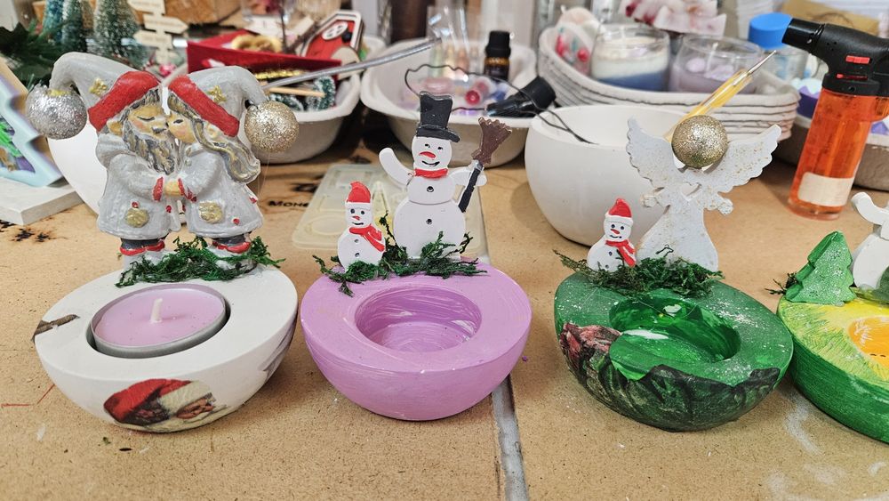 Коледни ръчно изработени артикули