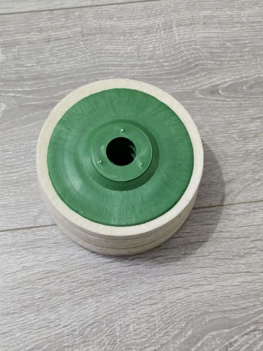Disc Polizare Lână 125mm – Pachet 5 Bucăți, Orificiu 22mm