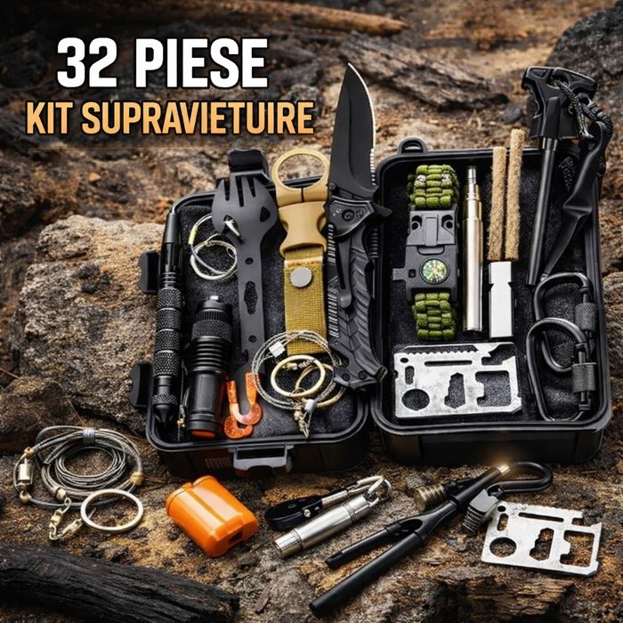 Kit Supravietuire Multifunctional 32 de piese