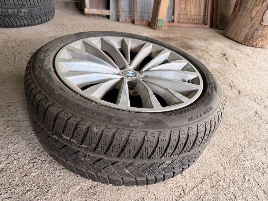 Set Jante BMW Set Anvelope Pirelli M+S Iarna 245/45/R18
