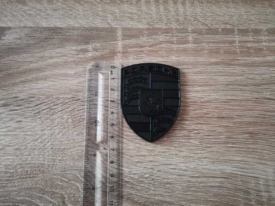 Черна Емблема лого Porsche