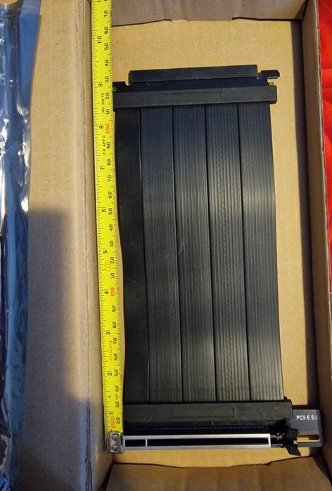 PCIE 5.0 Riser Cables,90 Degree Adapter, Compatible RTX5090 RX9070 GPU