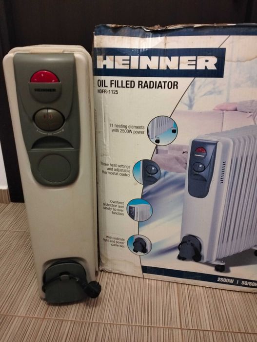 Calorifer cu ulei, aerotermă convector consum mic