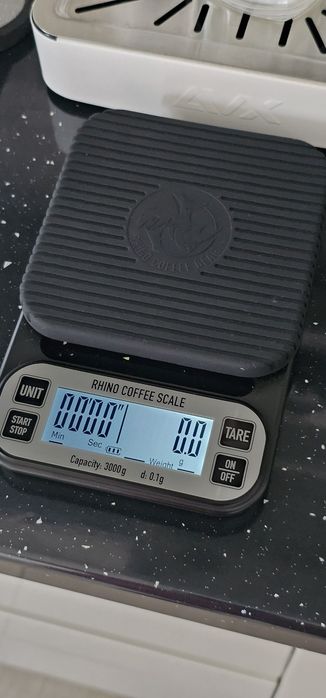 Cantar barista Rhino Coffee Scale, precis 0.1g, timer integrat