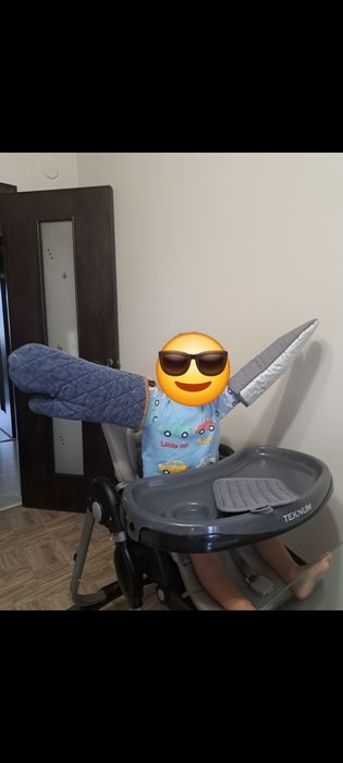 Стульчик для кормление teknum