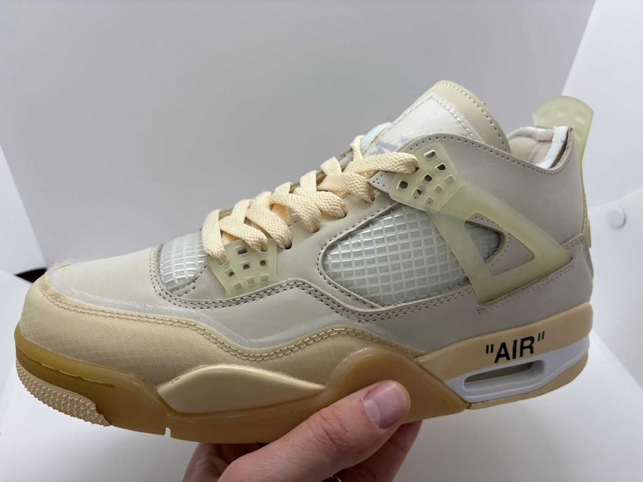 Nike Air Jordan 4 Off-White Sail 40-44