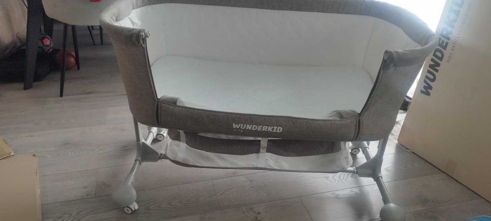 Бебешко легло 2in1 co-sleeper Wunderkid - Sweet Dreams, Бежов