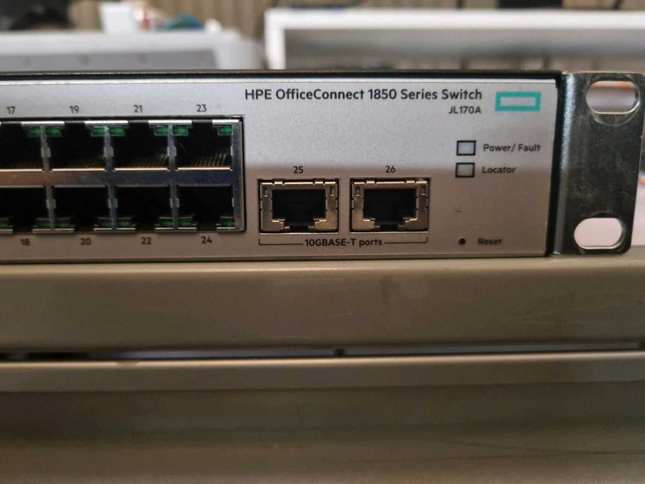 Switch HPE 1850 24G 2XGT Switch JL170A,  10/100/1000, Gigabit
