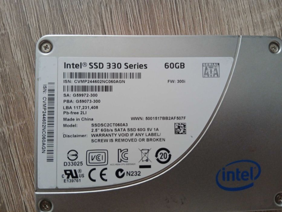 SSD Intel 330 Series
