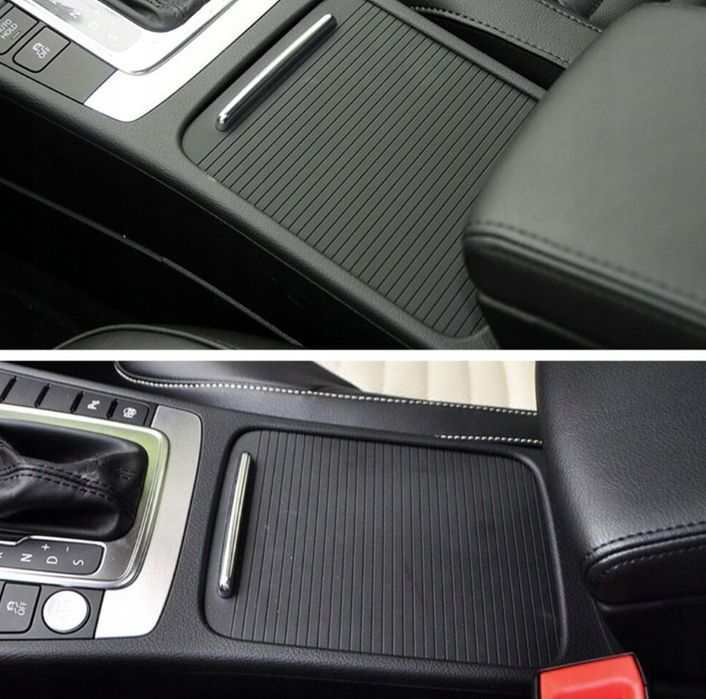 Щора за поставка за чаши, Volkswagen, Passat B6, B7, Alltrack, Черен