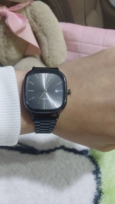 Черные Quartz часы