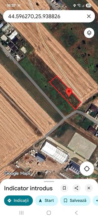 Teren 2271 mp intravilan PARTIAL CONSTRUIBIL