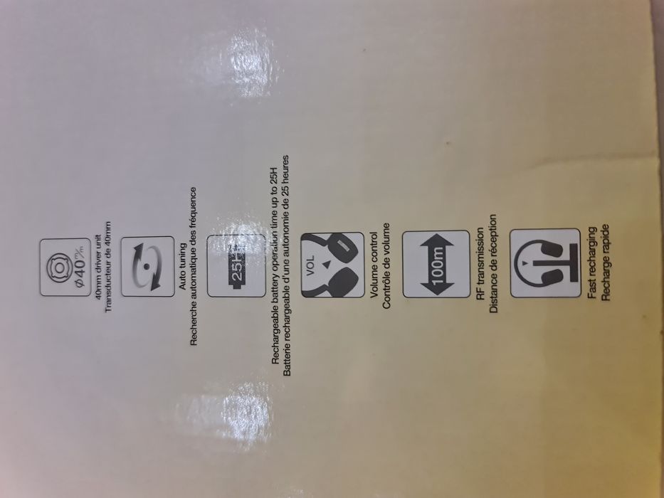 Безжични слушалки Sony MDR-RF865RK RF, черни