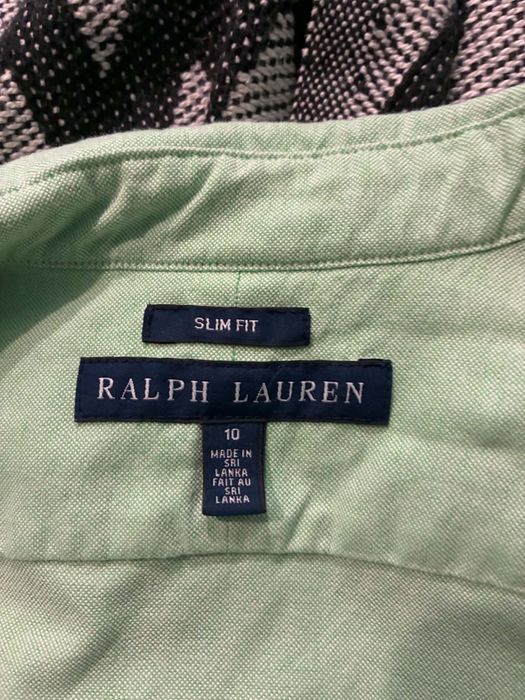 Риза Ralph Lauren – Свеж светлозелен цвят