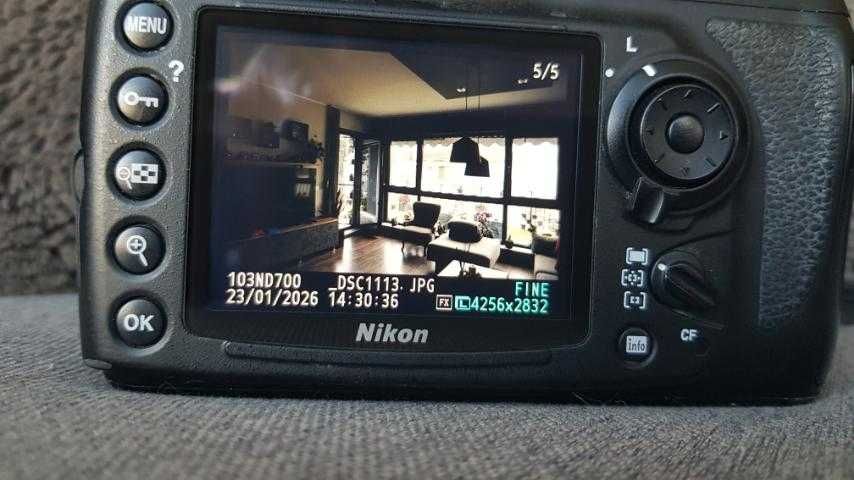Nikon D700 body – Легендарно FX тяло, Супер запазено! 21,000 кадъра.