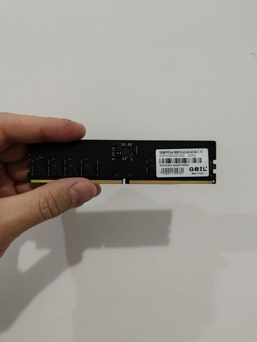 ОЗУ ddr5 5200mhz 16Gb 1 планка