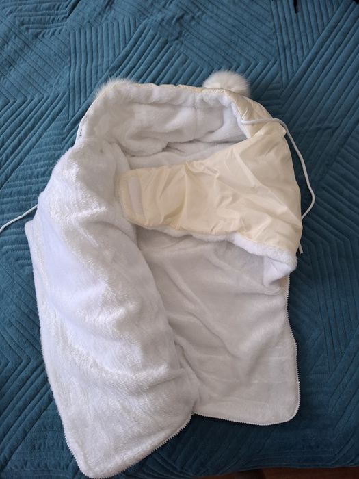 Конверт на выписку + шапочка тёплая