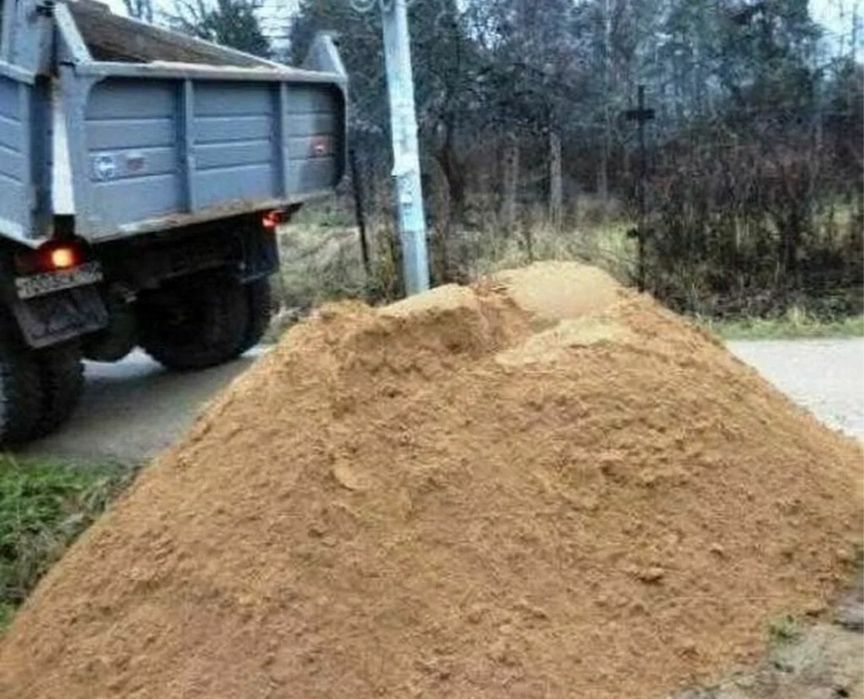 Песок, балласт, щебень, отсев.