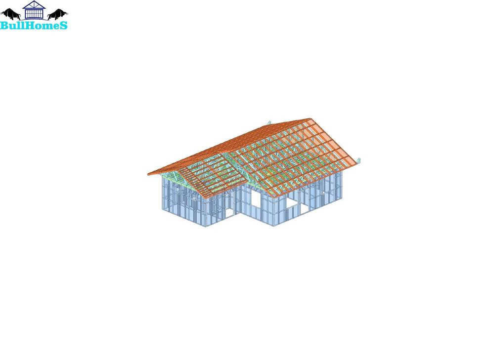 Къща,Бунгало,Преместваема къща,Сглобяеми къщи,Модулни,Жилищни-97,75м²