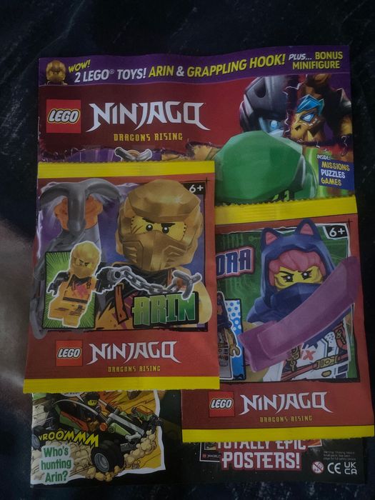 Списание Lego Ninjago Dracons Rising номер 121,125,126,30 лева за брой