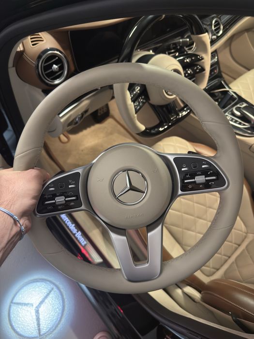 Volan Alb/Bej/Crem Mercedes Benz C/E/S/G-Class Etc Full option