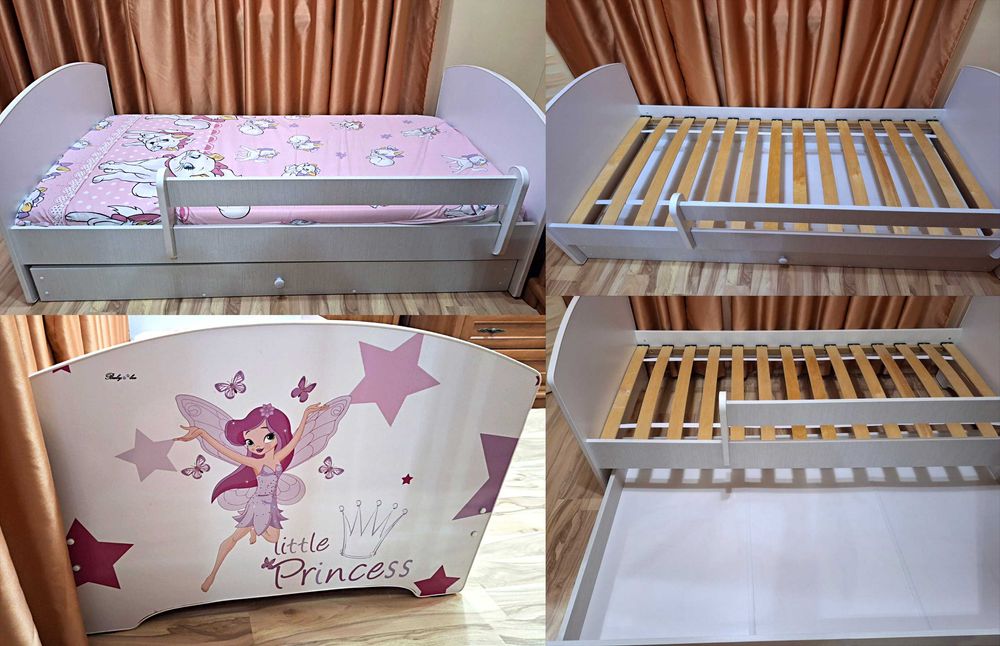 Употребявано легло с принцеси