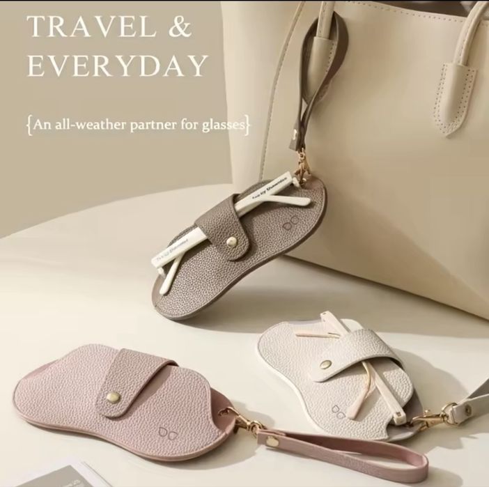 Слънчеви очила подобни на модела на Gucci и калъф за очила
