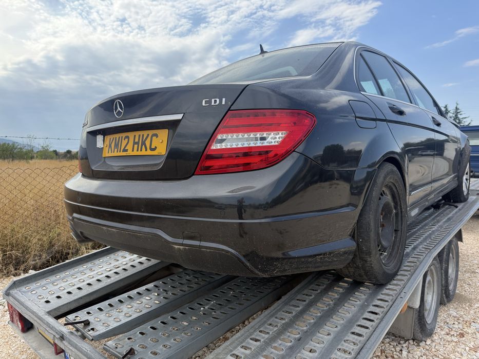 w204 Фейс AMG Задна броня Mercedes C