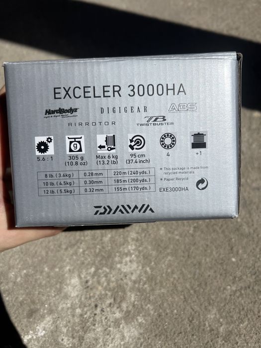 Daiwa 3000 ha + husa si tambur