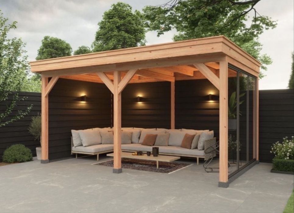 Pergole si foisoare din lemn tratat si uscat