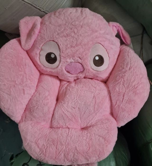 Стич плюшено розово кресло 40см, Stitch