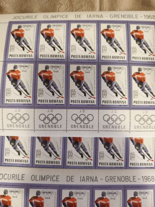 Timbre Jocurile de iarnă Grenoble!