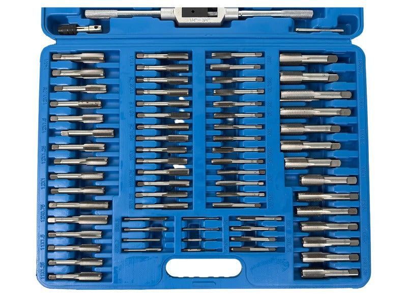 Комплект плашки и метчици, 110 части, m2-m18 gebo tools