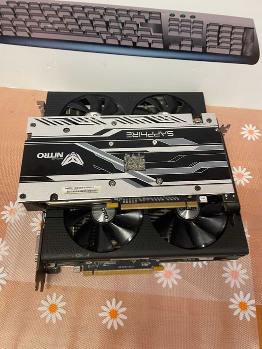 Placa video RX470 Saphire Nitro  8 Gb GDDR5 / 256 biti, garantie
