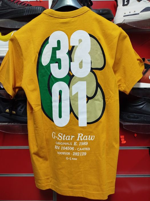 Оригинална НОВА тениска G-Star Raw 3301 Loose XS , S , M , L мъжка