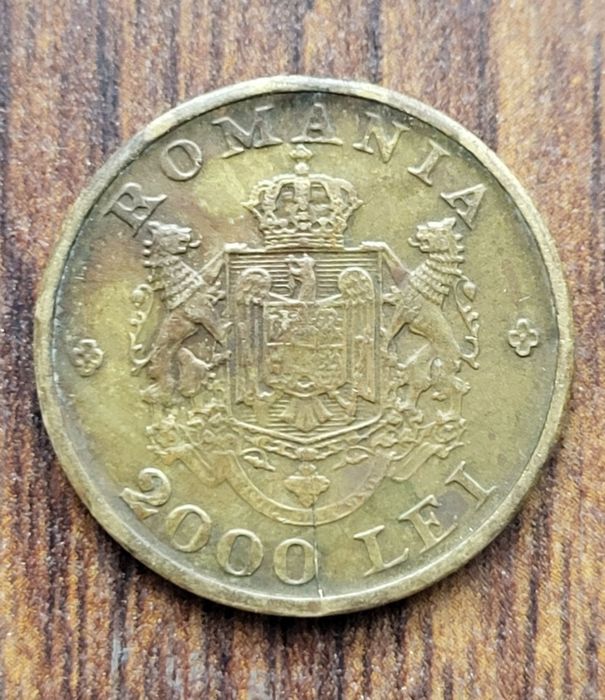 Moneda 2000 lei, Mihai I Regele Romanilor, anul 1946