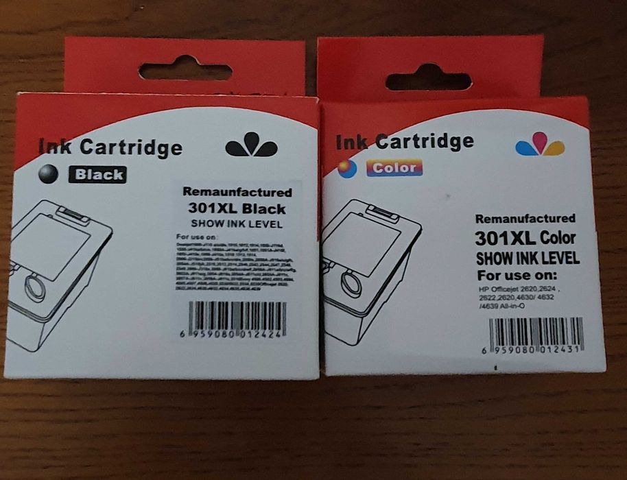 Vand - Set 2 cartuse HP301XL black si color (CH563EE, CH564EE)
